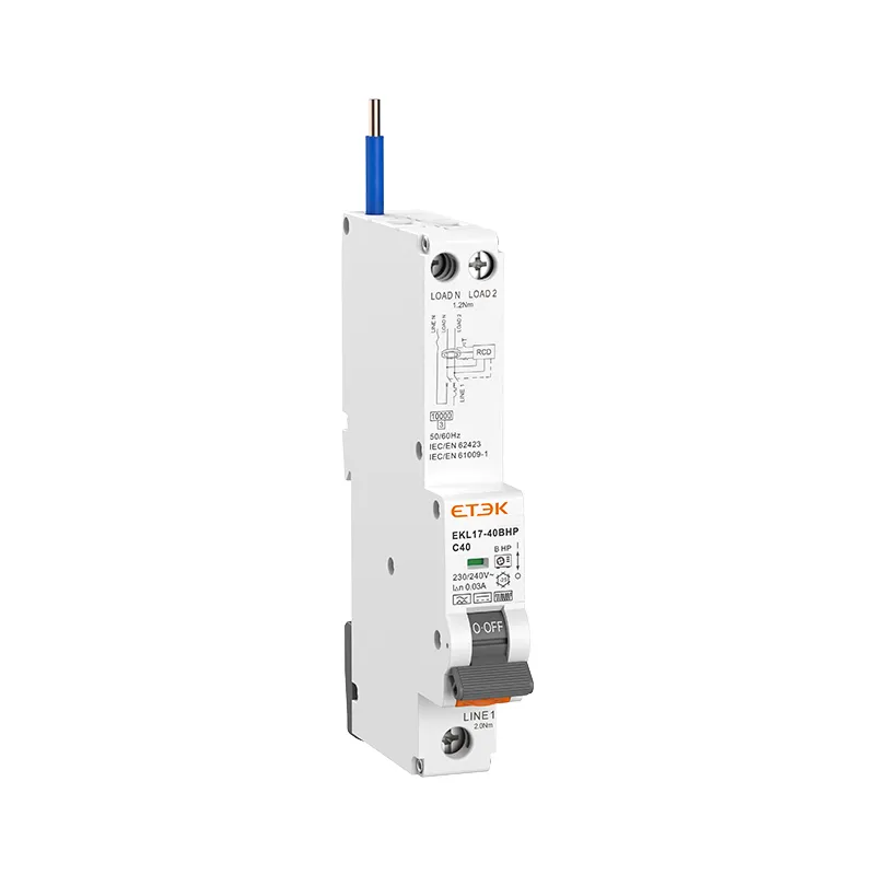 EKL17-40BHP — Type B HP RCBO with Overcurrent Protection for Heat Pumps