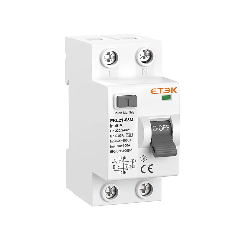 EKL21-63M — IEC61008-1 Residual Current Circuit Breaker (RCCB)