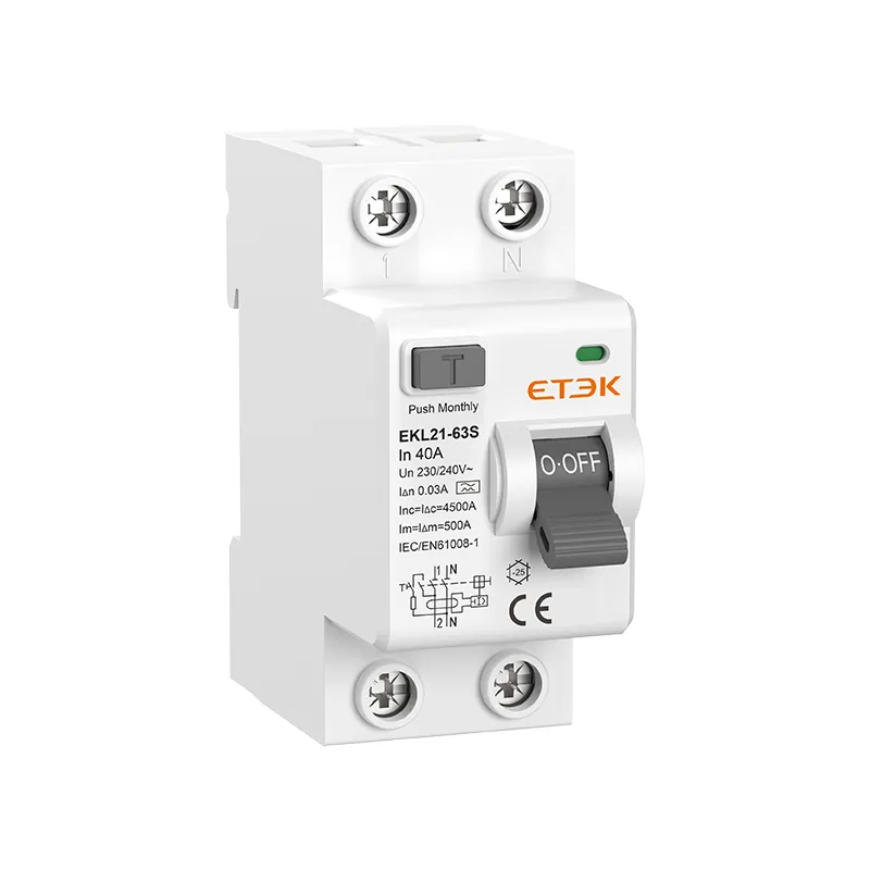 EKL21-63S — IEC/EN61008-1 Residual Current Circuit Breaker (RCCB)