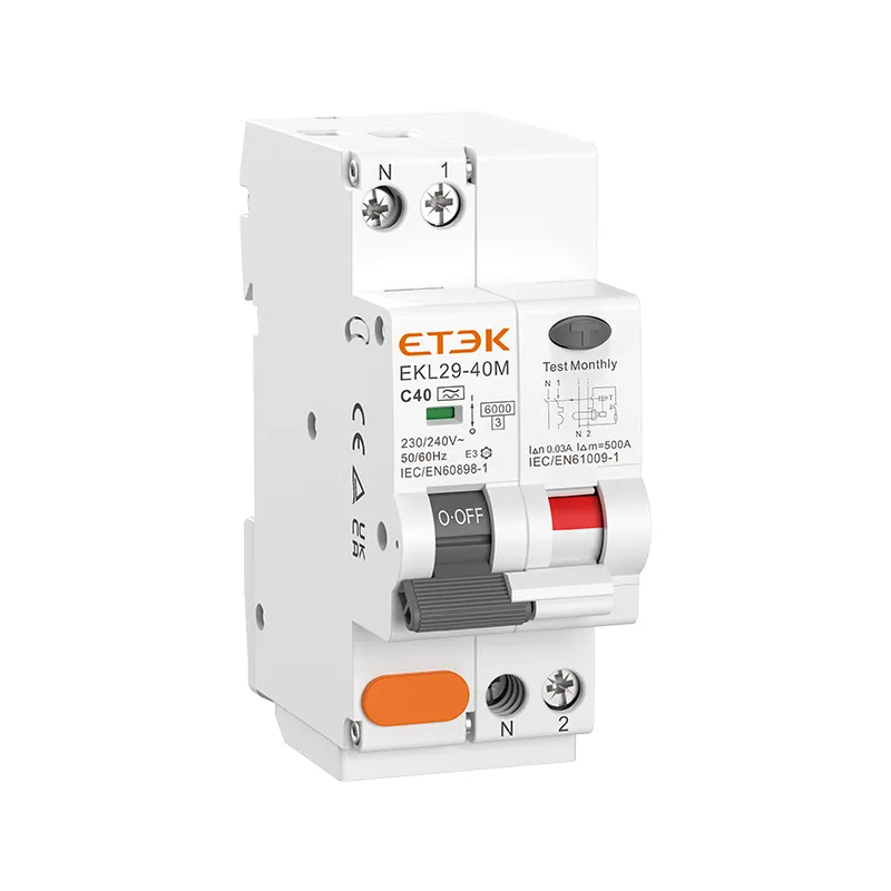 EKL29-40M — Electro-magnetic Type Residual Current Circuit Breaker with Overcurrent Protection