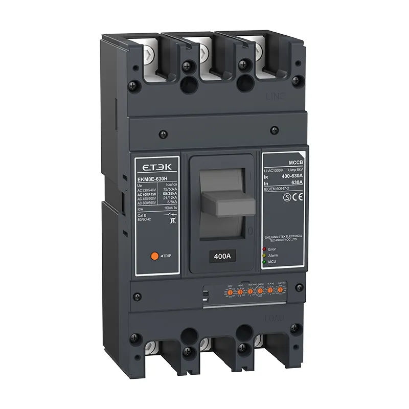 EKM8E — Electronic adjustable type MCCB Molded Case Circuit Breaker