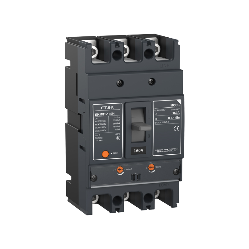 EKM8T — Thermal Magnetic Adjustable Type MCCB Breaker